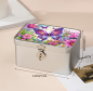 Preview: Diamond Painting Metall Aufbewahrungsbox Schmetterling